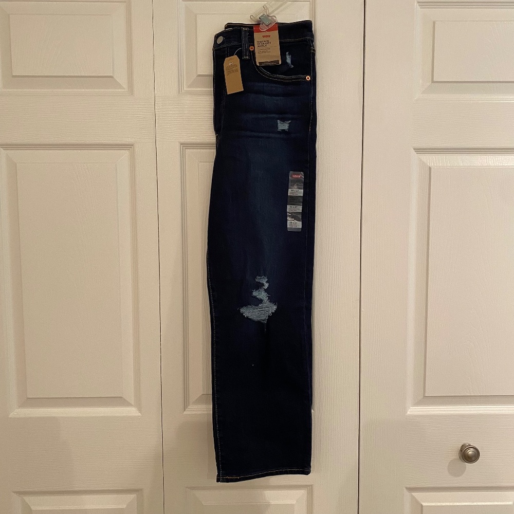 Ribcage Straight Ankle Jeans